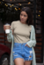 Camiseta Feminina Caqui