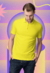 Camiseta Polo Amarelo Canário