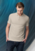 Camiseta Polo Caqui
