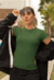 Camiseta Feminina Verde Musgo