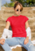 Camiseta Feminina Vermelho
