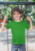Camiseta Infantil Verde Bandeira