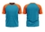 Camiseta Raglan Azul Turquesa - comprar online