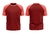 Camiseta Raglan Vermelho