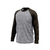 Camiseta Raglan Mescla Manga Comprida - Nova Camiseta
