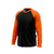 Camiseta Raglan Preto Manga Comprida - Nova Camiseta