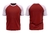 Camiseta Raglan Vermelho - comprar online