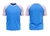 Camiseta Raglan Azul Celeste na internet