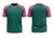 Camiseta Raglan Verde Jade na internet
