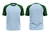Imagem do Camiseta Raglan Azul Bebê