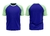 Camiseta Raglan Azul Royal