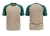 Camiseta Raglan Caqui - Nova Camiseta