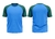 Camiseta Raglan Azul Celeste