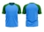 Camiseta Raglan Azul Celeste na internet