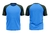 Camiseta Raglan Azul Celeste - Nova Camiseta