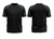 Camiseta Raglan Preto - Nova Camiseta