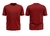 Camiseta Raglan Vermelho - Nova Camiseta