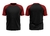 Camiseta Raglan Preto