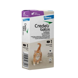 CREDELI GATOS 12mg - 0,9 a 2kg