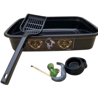 Kit Gatos Black Charme 7 pç