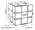 Puff Cubo Rubik Kids (pequeño) - Calens Deco