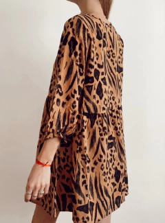 vestido estampado - $10175 transf - comprar online