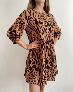 vestido estampado - $10175 transf