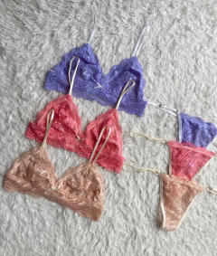 Conjuntos Encaje talle 3 - comprar online