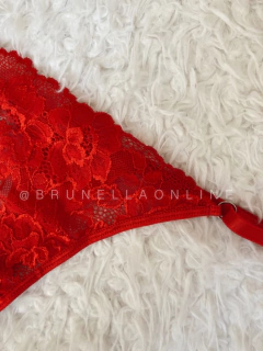 Conjunto encaje armado 3 colores