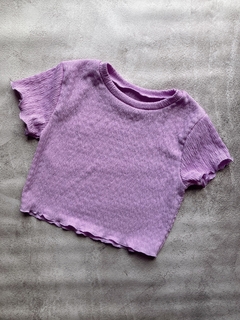 remera texturada mc - $7640 transf