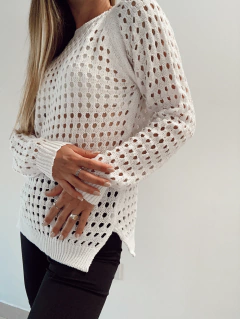 sweater calado 4 colores - Brunella Online