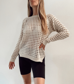 sweater calado 4 colores - $33575 transf - Brunella Online