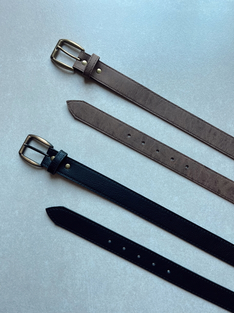 Cinturon clasico bronce - comprar online