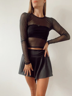 mini asimetrica lycra - comprar online