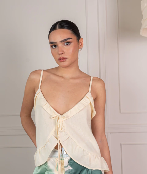 MUSCULOSA DIQUE AMARILLO - comprar online