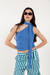 MUSCULOSA SILVESTRE AZUL - tienda online