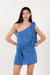 VESTIDO CORTO SILVESTRE AZUL - tienda online