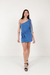 VESTIDO CORTO SILVESTRE AZUL - comprar online