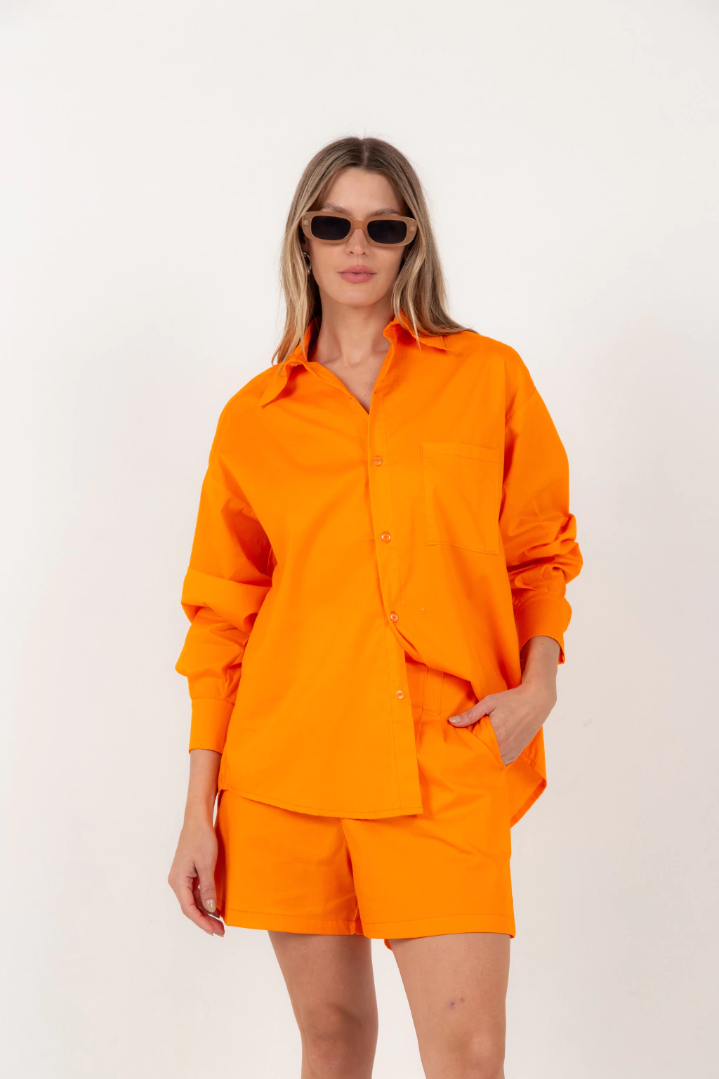 Camisa Palmera Naranja thumbnail 3