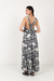 Imagen de VESTIDO LARGO FLORA NEGRA