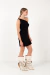 VESTIDO CORTO TUCAN NEGRO - tienda online