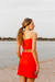 VESTIDO HAWAI ROJO - comprar online