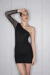 VESTIDO CORTO MANTIS NEGRO en internet