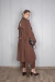 TRENCH LUCIERNAGA CHOCOLATE - comprar online
