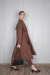 TRENCH LUCIERNAGA CHOCOLATE - PRISHA