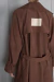 TRENCH LUCIERNAGA CHOCOLATE - tienda online