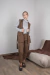 PANTALON COLMENA CHOCOLATE - tienda online