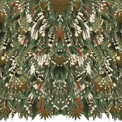 Quetzal Vestido Largo Manga Larga Con Botones Y Cintura Ajustable - tienda online