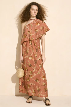 Yatay Vestido Un Hombro