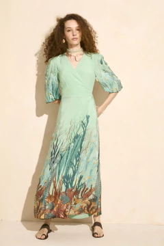 Ibiray Vestido Portafolio Largo - tienda online